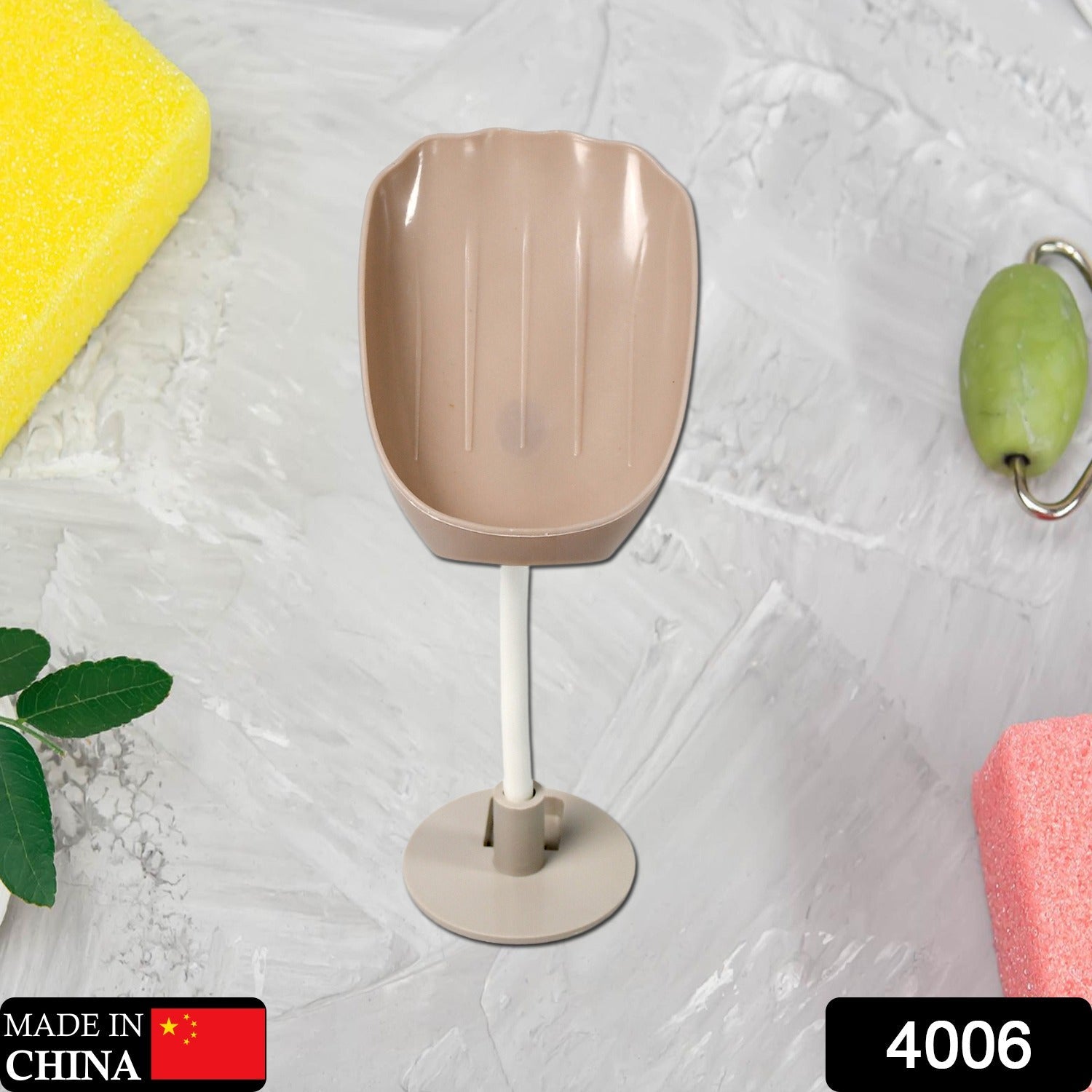 4006 Soap Dish Wall Mounted Soap Dish No-Drilling Soap Holder Self Draining Waterfall Soap Tray Bar Soap Holder for Shower/Bathroom Soap Holder for Shower Adjustable Removable Soap Holder DeoDap 4006 Soap Dish Wall Mounted Soap Dish No-Drilling Soap Holder Self Draining Waterfall Soap Tray Bar Soap Holder for Shower/Bathroom Soap Holder for Shower Adjustable Removable Soap Holder DeoDap